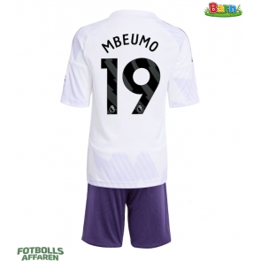 Manchester United Bryan Mbeumo #19 Bortaställ Barn 2025-26 Kortärmad (+ Korta byxor)
